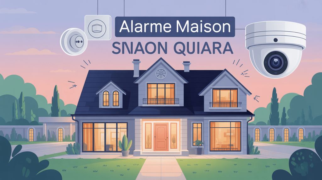 alarme maison qiara systeme securite maison moderne