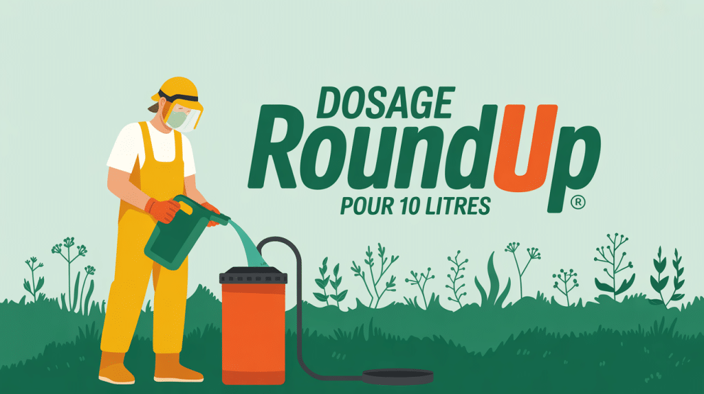 image protection et dosage roundup 10 litres