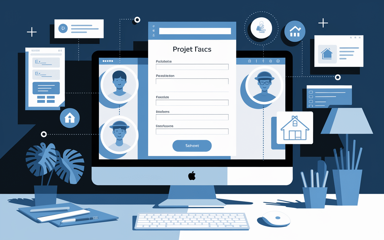 Interface TravauxNow.fr connexion artisans ordinateur