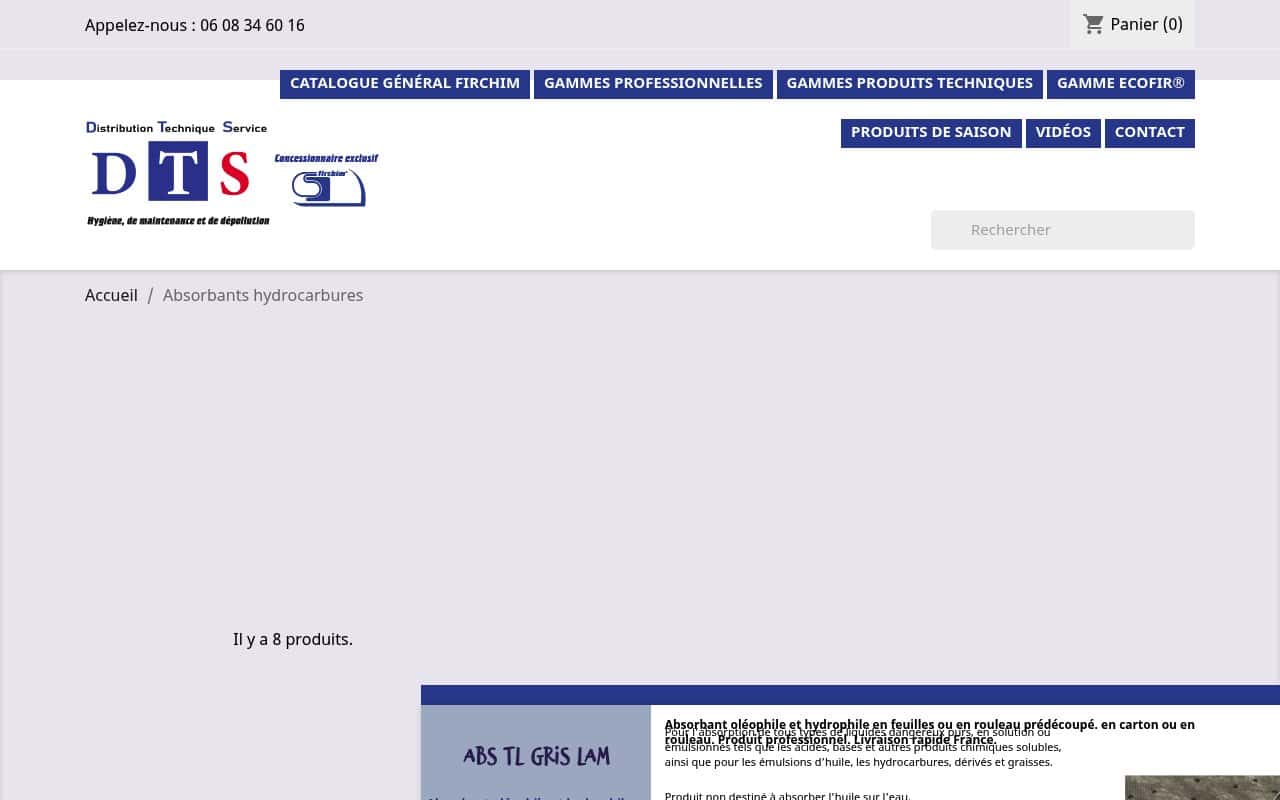 Apercu du site DTS/Firchim