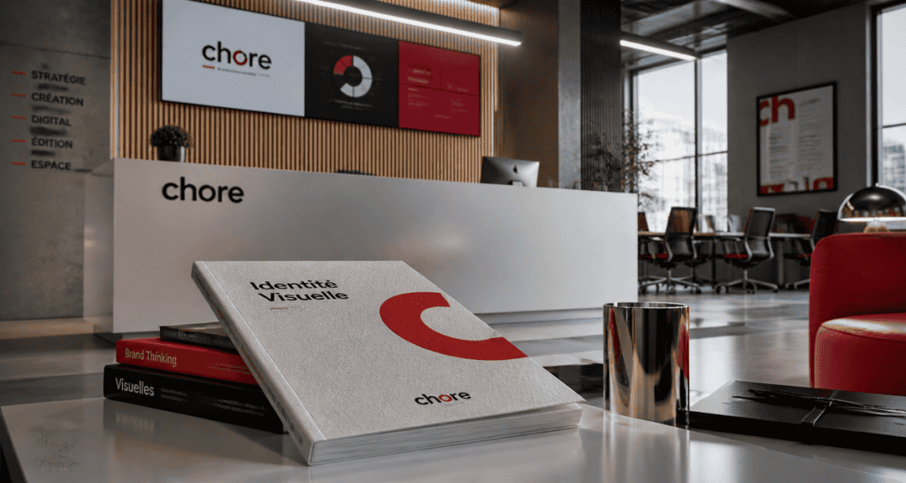 entreprise image open space mobilier identité