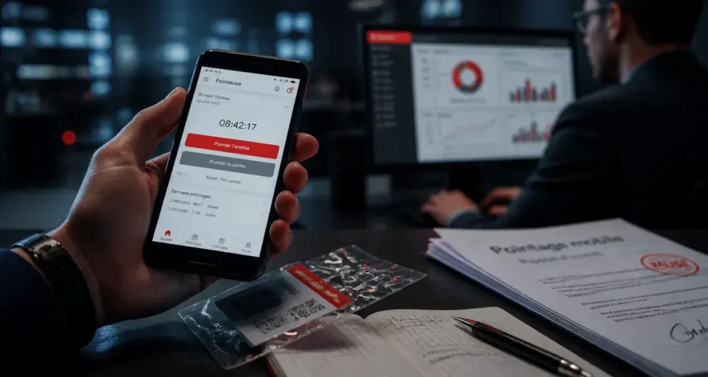 Pointeuse mobile : heures fiables, équipes nomades et paie sans ressaisie