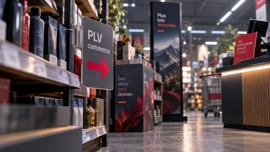 PLV commerce : rendez l’offre visible au moment du choix